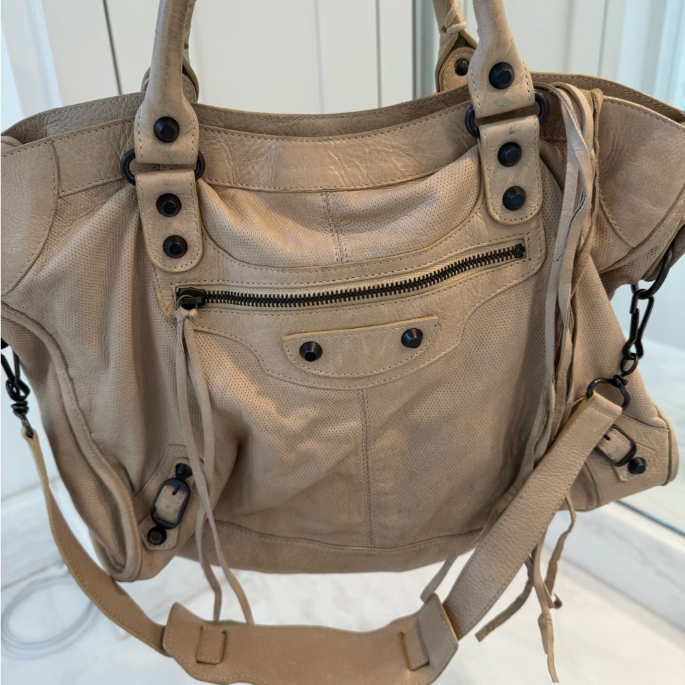 Balenciaga Classic City Bag I praline lambskin leather - Picture 3 of 5